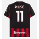AC Milan Christian Pulisic #11 Hjemmedrakt 2025-26 Kortermet
